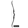 Miniatyrbillede 2 af 2: Bueskydning Recurve Bue, Letvægts Aluminium Legering Riser, Høj IBO Hastighed, 30lbs sort