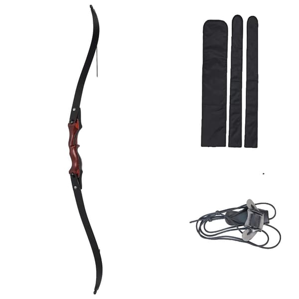 Recurve Bue, ILF System, Vægtområde på 25-50lbs, 30lbs