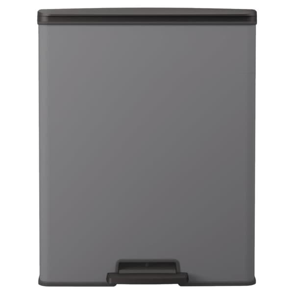 Curver Poljinroskis Deco 26 l + 26 l kylmänharmaa