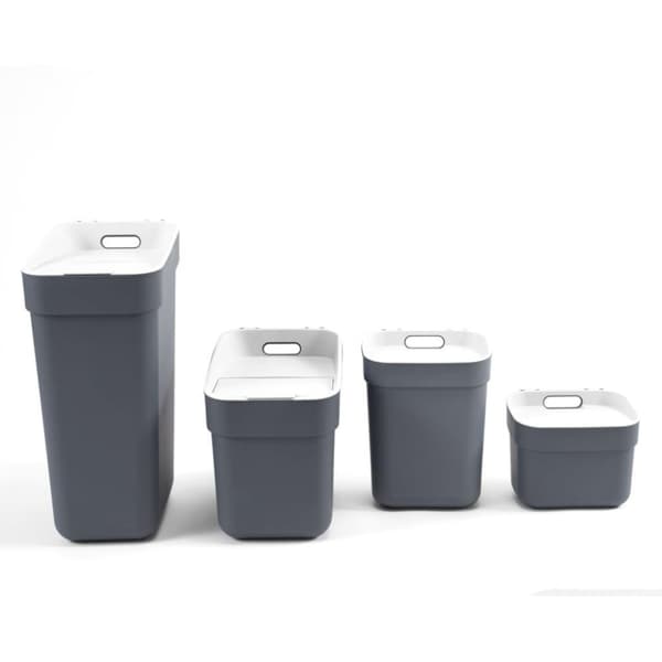 Curver Soptunna Ready to Collect 30L mörkgrå