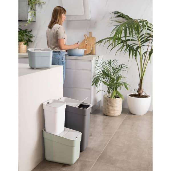Curver Soptunna Ready to Collect 30L mörkgrå