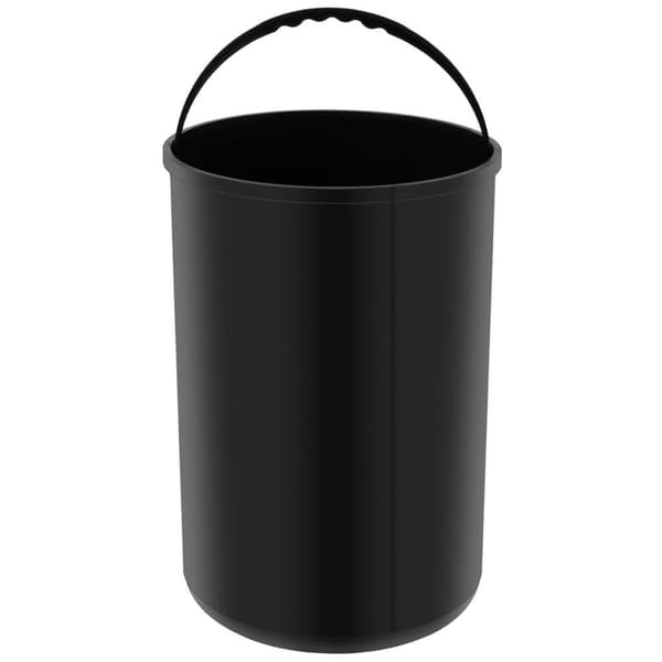 Automatisk berøringsfri affaldsspand med beholder og bevægelsessensor, rækkevidde 30 cm, 30 l, SORT