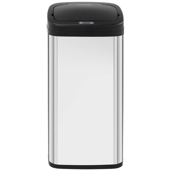 Automaattinen kosketusvapaa nelikulmainen roskakori liiketunnistimella, 30 cm, 40 l