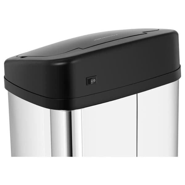 Automaattinen kosketusvapaa nelikulmainen roskakori liiketunnistimella, 30 cm, 30 l