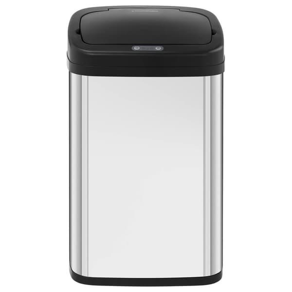 Automaattinen kosketusvapaa nelikulmainen roskakori liiketunnistimella, 30 cm, 30 l