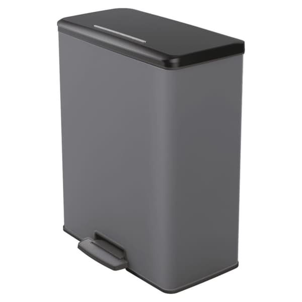 Curver Pedalhink dubbel Deco 26L+26L kallt grå