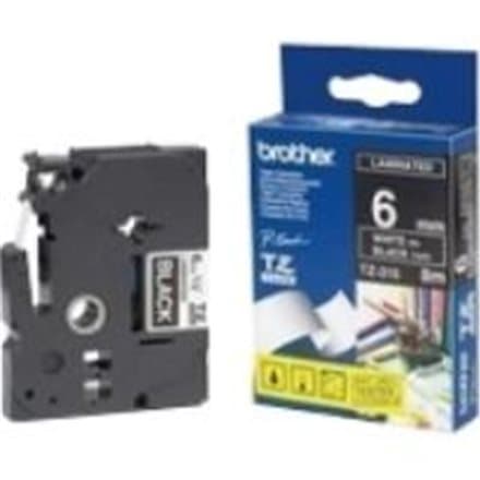 BROTHER P-Touch TZE-315 white on black 6mm