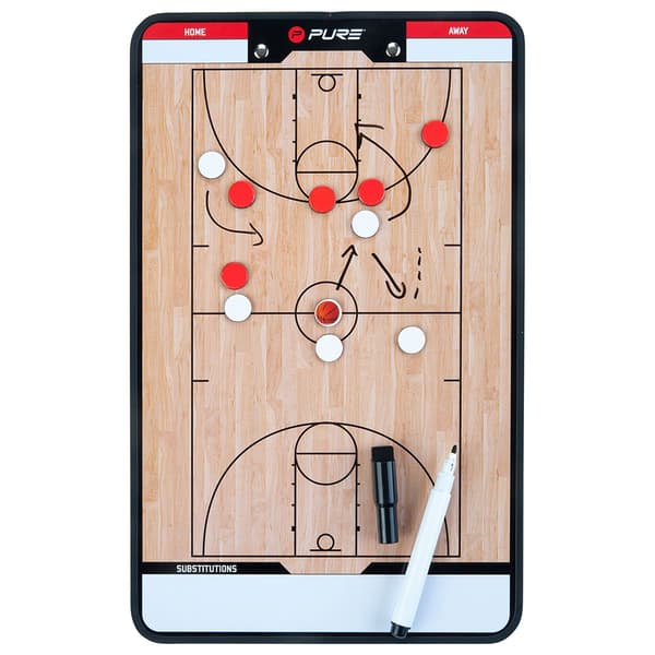 Pure2improve Træner Board Basketball Flerfarvet 35x22 cm