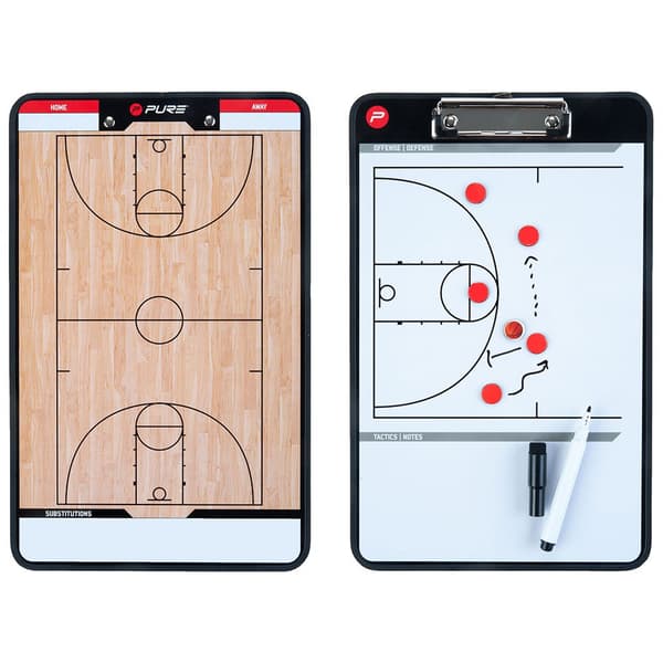 Pure2improve Træner Board Basketball Flerfarvet 35x22 cm