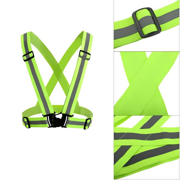 Adjustable Reflective Vest Working Clothes High Safety Security