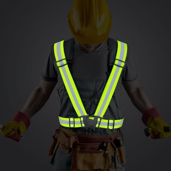 Adjustable Reflective Vest Working Clothes High Safety Security