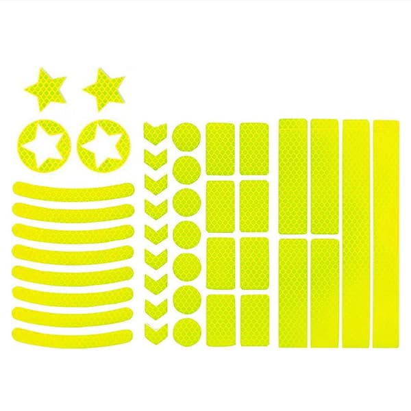 Slittåliga Synliga Reflex Remsor (42-PACK)