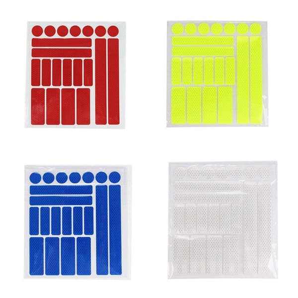 21-Pack Reflex Remsor i Olika Formar