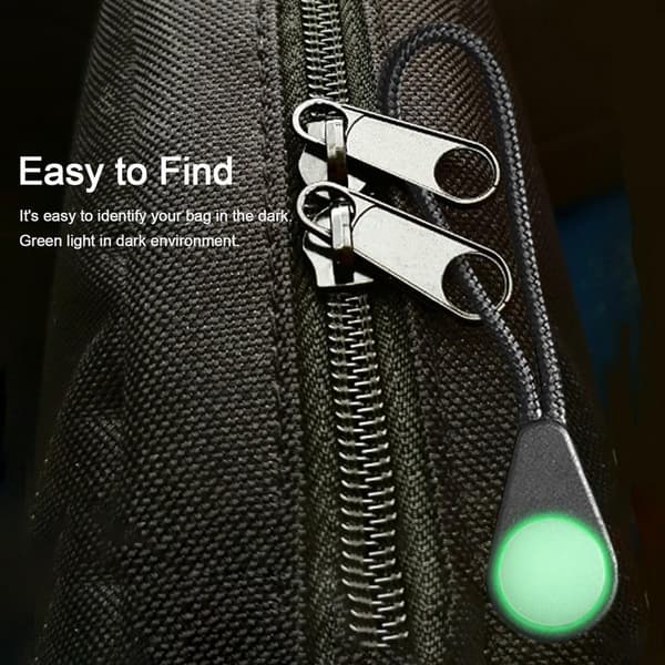 10-Pack Praktiska Glow in the Dark Blixtlåsdragare