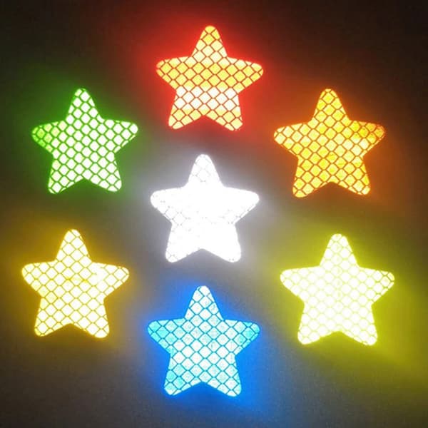 Hållbara Reflex Stjärnor (6-Pack)
