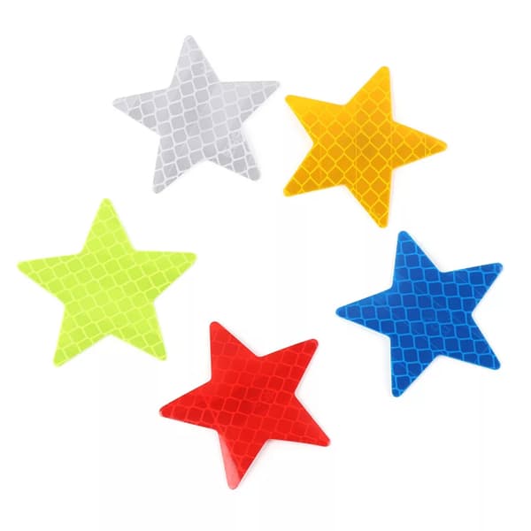 Hållbara Reflex Stjärnor (6-Pack)