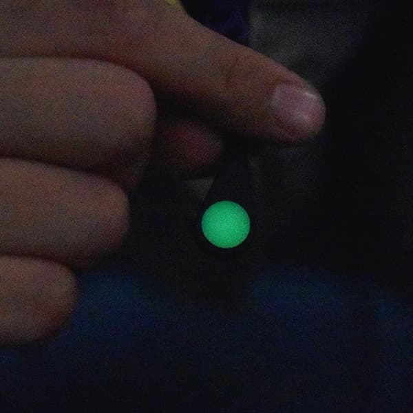 Effektfull Glow in the Dark Blixtlåsdragare (10-Pack)