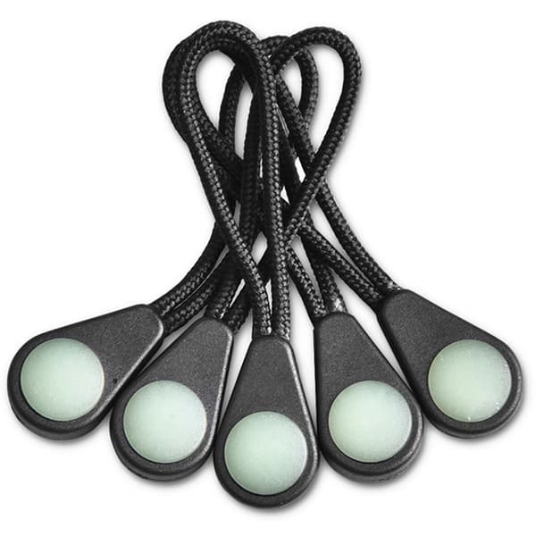 Effektfull Glow in the Dark Blixtlåsdragare (10-Pack)
