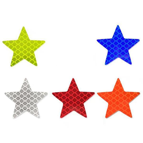 6-Pack Effektfulla Reflex Stjärnor