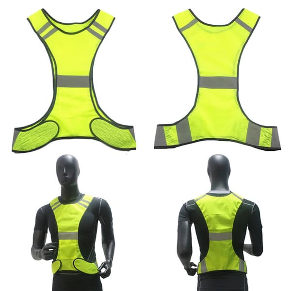 Bekv�m H�llbar H�g Reflekterande Reflexv�st Grön Grön