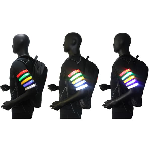 Smidig Genomtänkt LED Reflexarmband
