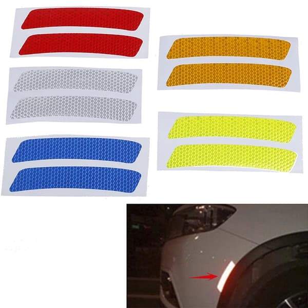 2-Pack Slittåliga Smidiga Reflexremsor