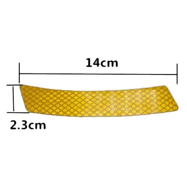 2-Pack Slittåliga Smidiga Reflexremsor