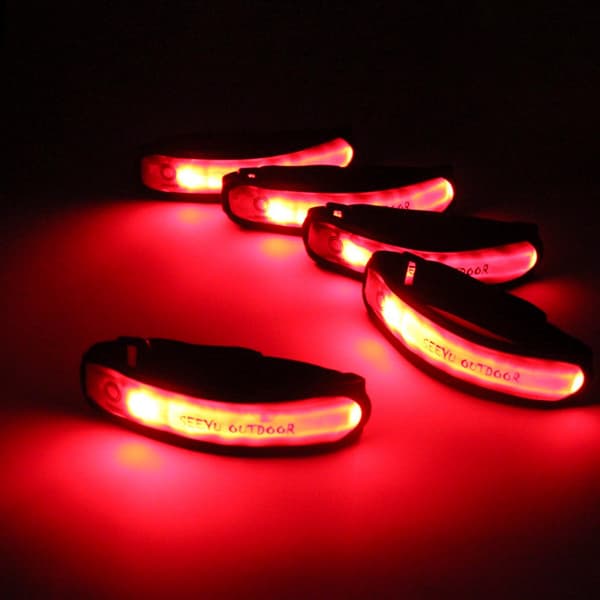 Praktiskt Effektfull LED Reflexarmband
