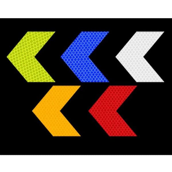 Slittåliga 5-Pack Pil Reflexremsor