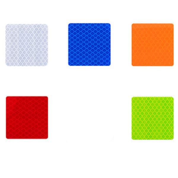 Effektfull 5-Pack Fyrkantiga Reflex Remsor