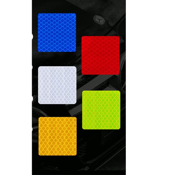 Effektfull 5-Pack Fyrkantiga Reflex Remsor