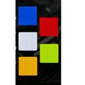 Miniatyrbild 10 av 11: Effektfull 5-Pack Fyrkantiga Reflex Remsor