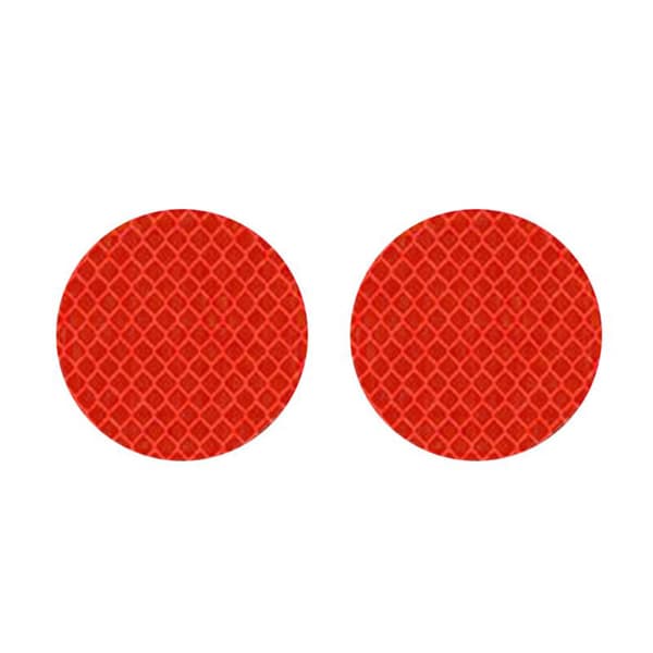 5-Pack Effektfull Reflekterande Cirkel Reflexer