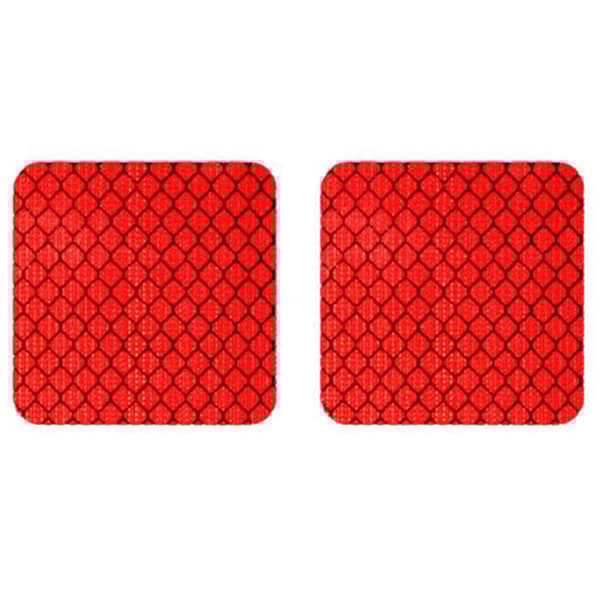 Praktiskt 5-Pack Fyrkantiga Reflex Remsor