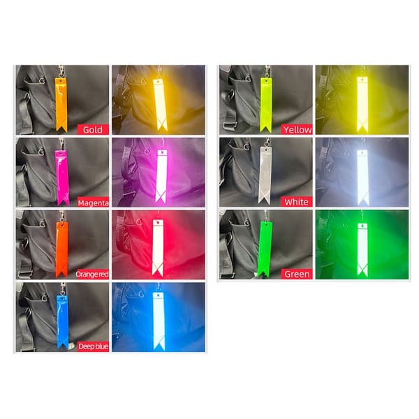 2-PACK Smart Reflexremsor till väska/byxor/jacka