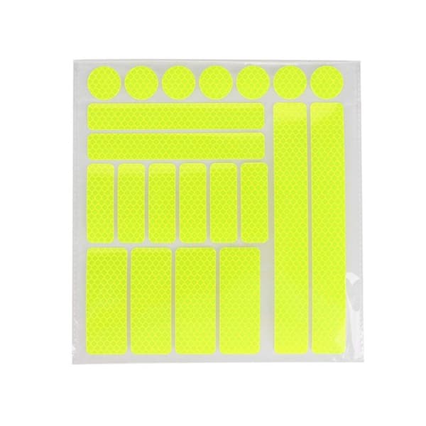 21-Pack Reflex Remsor i Olika Former