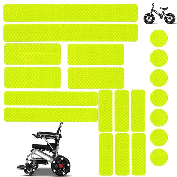 21-Pack Reflex Remsor i Olika Former