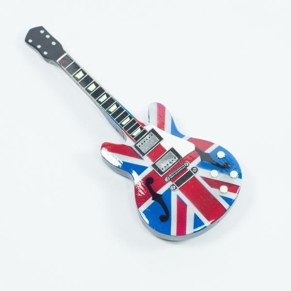 Magnet for fridge: Oasis - Noel Gallagher - Epiphone Supernova Union Jack