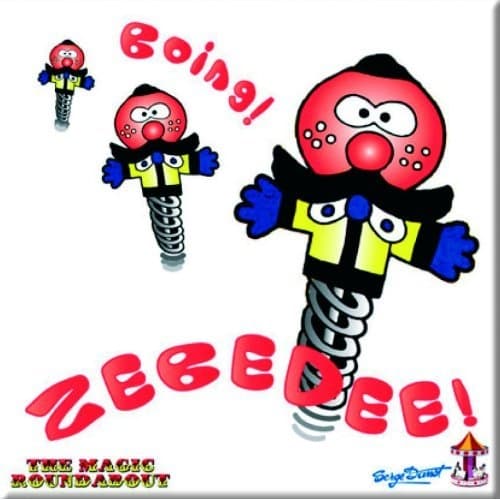 Magic Roundabout Fridge Magnet: Zebedee