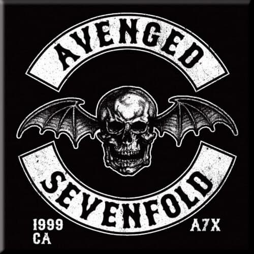 Avenged Sevenfold Fridge Magnet: Death Bat Crest