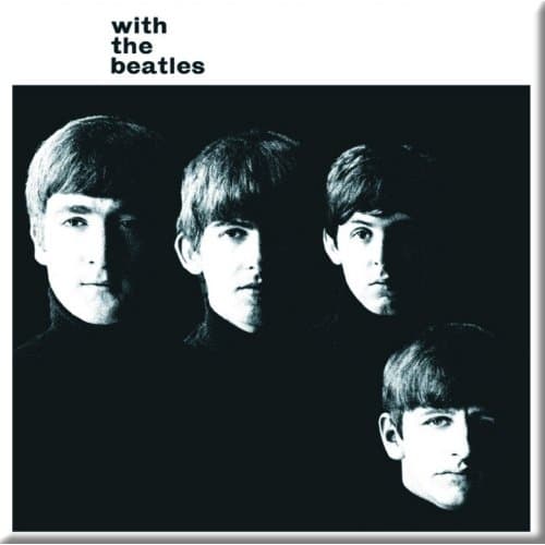 The Beatles Fridge Magnet: With The Beatles