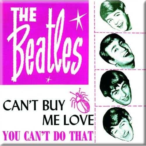 The Beatles Fridge Magnet: Can't Buy Me Love/You Can't Do That (Pink Version)