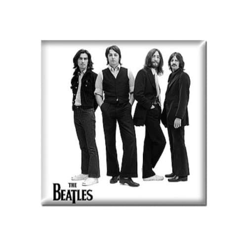 The Beatles Fridge Magnet: White Album Iconic Image