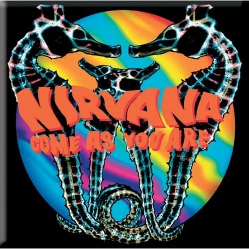 Nirvana Fridge Magnet: Come as you are