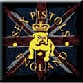 Miniatyrbillede 2 af 2: The Sex Pistols Fridge Magnet: Bull Dog & Flag