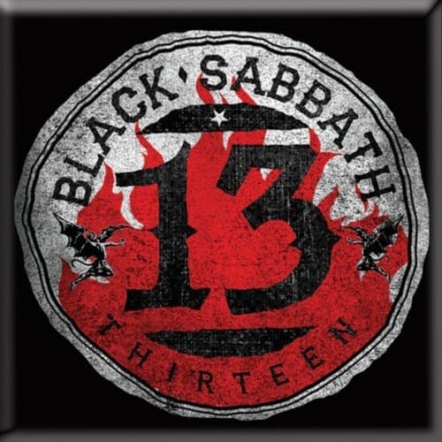 Black Sabbath Fridge Magnet: 13