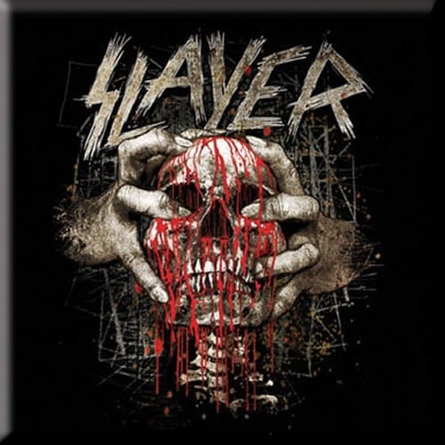 Slayer Fridge Magnet: Skull Clench