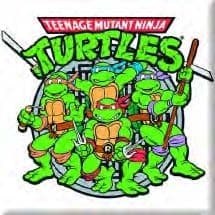 Teenage Mutant Ninja Turtles Fridge Magnet: Group Graphic