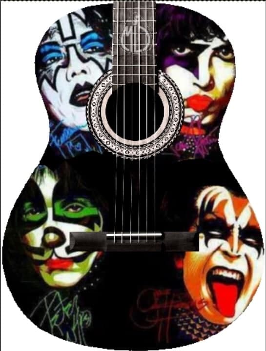 Magnet för kylskåp: KISS   (mod. exclusive)