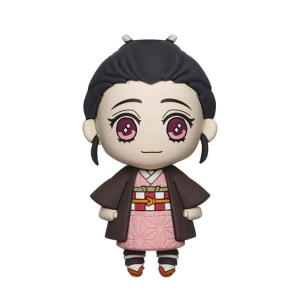 Samlarmagnets - MONOGRAM - Nezuko Kamado - 6 cm - Plast - Harpuni